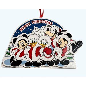 Kurt S. Adler Disney Christmas Ornament Mickey Minnie Donald Daisy Goofy